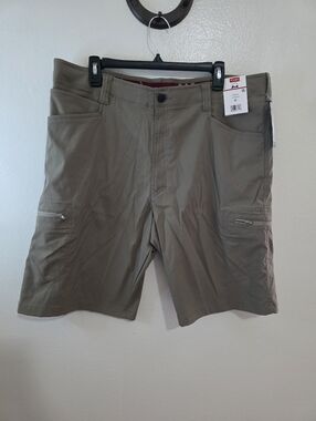 Wrangler Men's Lightweight Utility Shorts - Khaki